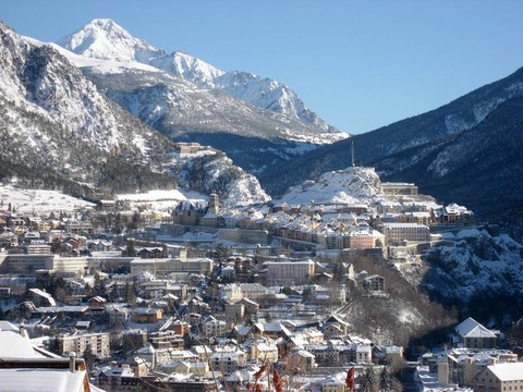 Briançon en hiver